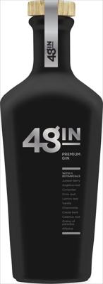 48GIN PLATINUM BLACK 750ML