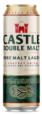 CASTLE DOUBLE MALT CANS 410ML