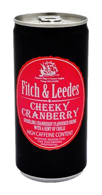 FITCH & LEEDES CRANBERRY 200ML CAN