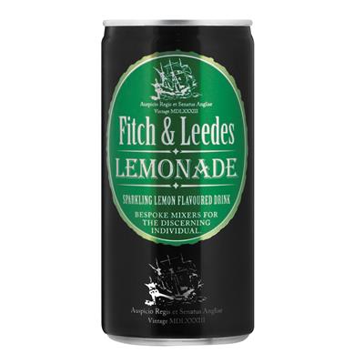 FITCH & LEEDES LEMONADE 200ML CAN