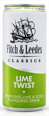 FITCH & LEEDES CLASSICS LIME TWIST 300ML CAN