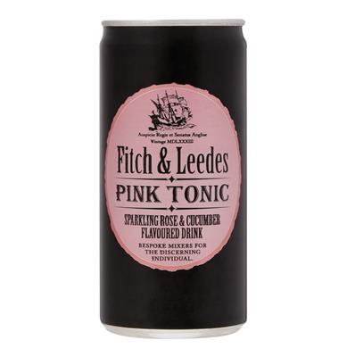 FITCH & LEEDES PINK TONIC 200ML CAN