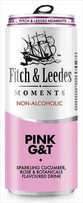 FITCH & LEEDES MOMENTS PINK G&T 300ML CAN