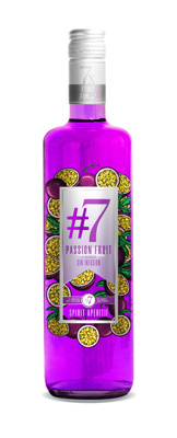 NUMBER 7 PASSION FRUIT GIN 750ML