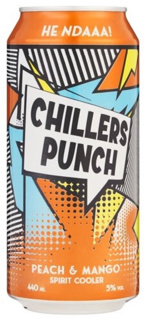 CHILLERS PUNCH PEACH & MANGO 440ML CAN
