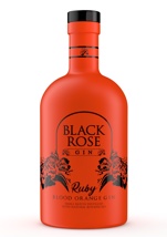 BLACK ROSE RUBY BLOOD ORANGE GIN 750ML